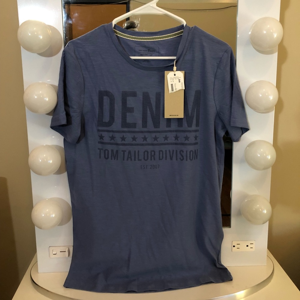 Tom Tailor Denim T-Shirt 100% Cotton NWT